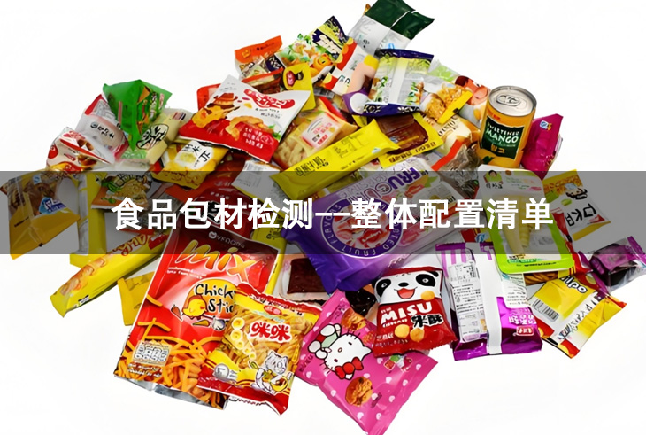 食品包装检测仪器配置清单